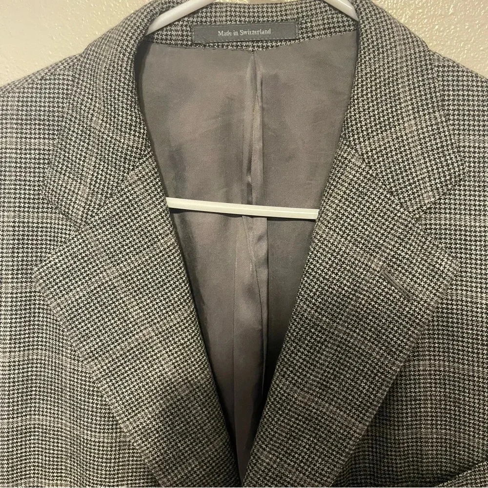 Ermenegildo Zegna Gray 3 Button Jacket READ DESCRIPTION